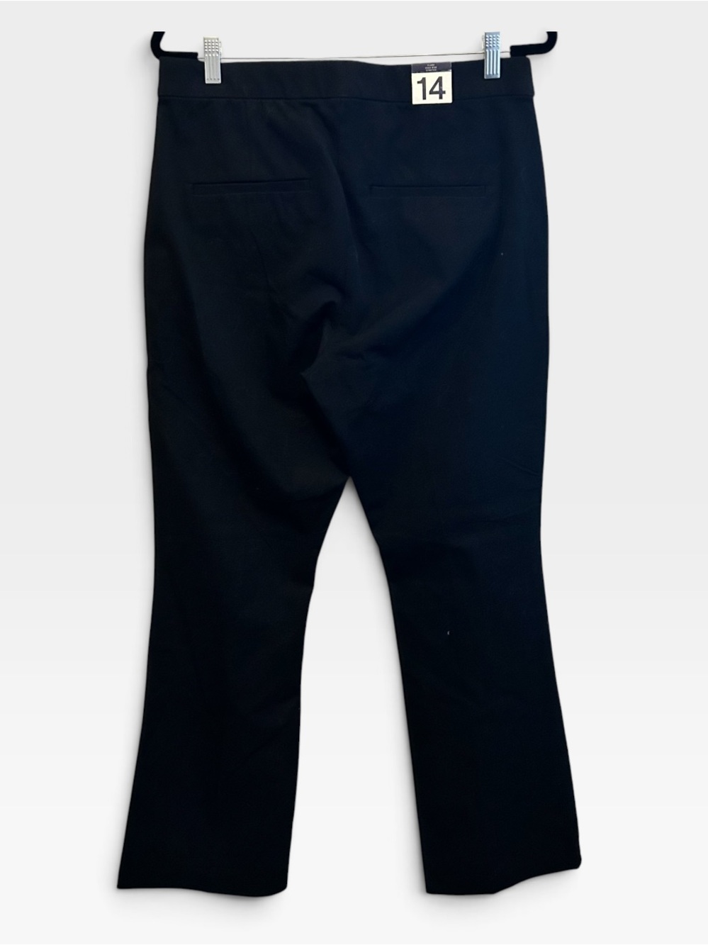 NWT GAP Hi Rise Flare Black Pants Size 14